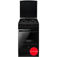 Amica Gas-Standherd SHEG 904 000 SM, Steam Clean, Komfortables Kochen und Backen mit bequemer Handhabung