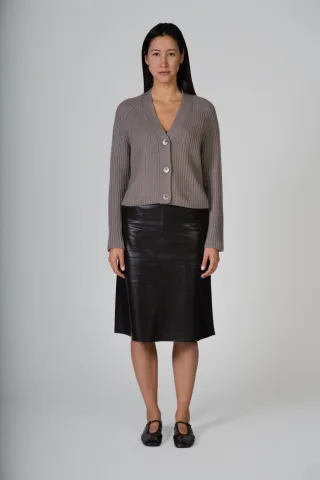 (THE MERCER) N.Y. - Cardigan taupe - Gr. - 34