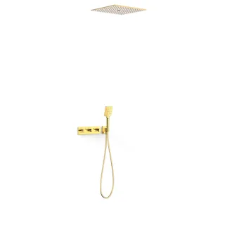 Tres Bausatz 3 Wege Thermostat Unterputz B system für die Dusche , 30725306OR 30725306OR