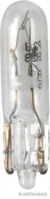 HERTH&BUSS Glühlampe, T5, 12 V, 2,3 W, W2x4,6d - 89901123