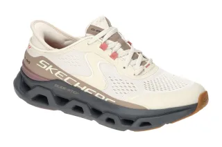 Skechers 150510 NTGY Damen Sport Halbschuhe beige natural/grey Air Cooled Mem...