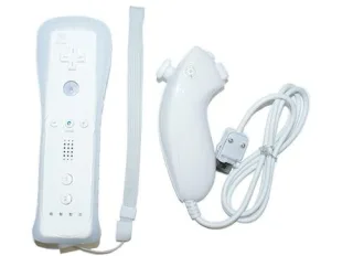 Nintendo Wii Remote Controller & Nunchuck weiß