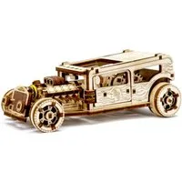 Revell® Revell Holz Tiny Adventures - Hot Rod Automodell Bausatz Konstruktions-Spielset, (141 St)