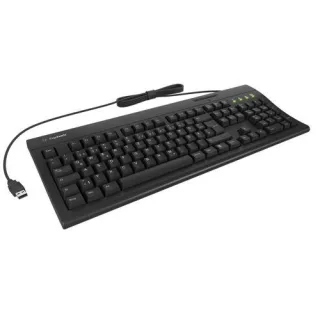 KeySonic KSK-8041U-CR mechanisch Full-Size Tastatur Cardreader