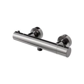 Steinberg Serie 340 Brause-AP-Thermostat 1/2″, Gunmetal gebürstet 340 3200 BGM