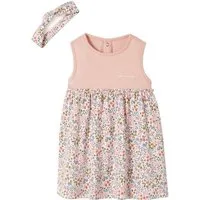 vertbaudet Minikleid Kleid mit Haarband für Mädchen Baby