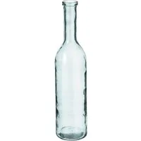 Mica Decorations Deko-Glas Mica Decorations Rioja Flasche transparant - h75xd18cm