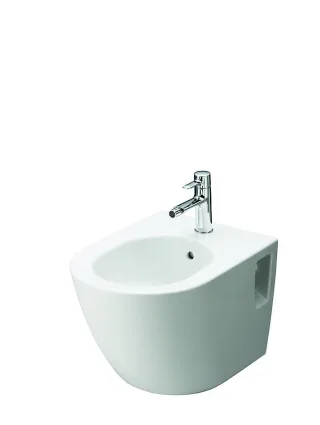 TOTO NC Bidet, wandhängend, mit Hahnloch und Überlauf, B762E#XW B762EXW