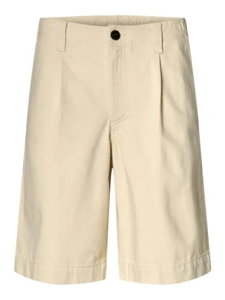 ANNARR - ANRTRYGVE SELVEDGE DENIM WHITE SHORTS White Denim - Gr. - L