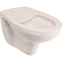 Calmwaters Tiefspül-WC Wand-WC spülrandlos, wandhängend, Abgang Waagerecht, Pergamon, 08AB6147