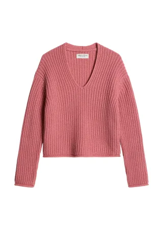 Marc OPolo DENIM - MTCWK_Pullovers Berry Rose - Gr. - S