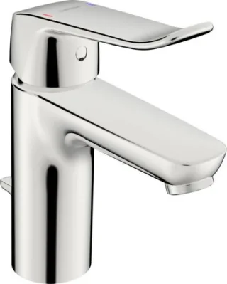 Hansa Waschtischarmatur HANSACLINICA 4501 CU-Rohr Zugst.Ablgarn. Bed.he. lang 45012183