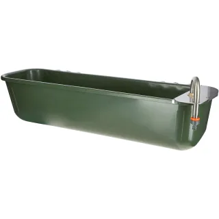 Kerbl Langfuttertrog mit Schwimmereinsatz grün - 223111