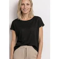 STREET ONE T-Shirt aus softem Materialmix