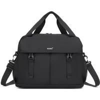 KONO Reisetasche Handgepäck 40×30×20cm mit Schuhfach & Nassfach, erweiterbar auf H42cm
