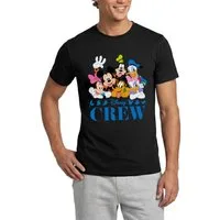 Spreadshirt T-Shirt Mickey & Minnie Pluto Goofy Daisy Donald Crew Männer T-Shirt (1-tlg)