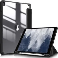Fintie Tablet-Hülle Hybrid Hülle für iPad Air 2019 (3. Generation) / iPad Pro 10.5 2017 10,5 Zoll, [Eingebauter Stifthalter] Stoßfeste Abdeckung mit Klar Hartschalen