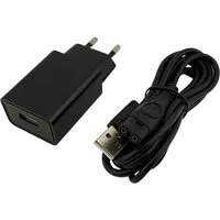Trade-Shop Netzadapter Ladegerät passend für Philips S3243 S3244 S3341 S3342 Netzteil (USB-A Netzstecker inkl. Ladekabel für Rasierer / Kabellänge: 1,7m)