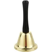 Weihnachtswunder® Kostüm Weihnachtsglocke - Nikolausglocke Gold - Nikolaus Kostüm Accessoire, Lauter Ton