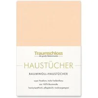 Traumschloss Betttuch Haustuch, 100% Baumwolle, Gummizug: ohne, (1 Stück), aus 100% Baumwolle, ohne Gummizug