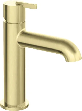 Neuesbad Serie 600 Waschtischarmatur ohne Ablaufgarnitur , Oberfläche: gold gebürstet NB1BQS_R20M1
