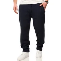 DAILY COTTON Jogginghose im Straight-Fit als Lange Sweatpants Trainingshose Herren Freizeithose aus Baumwolle
