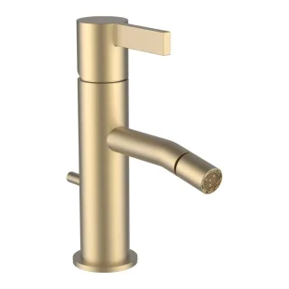 LAUFEN Bidetarmatur, Kartell LAUFEN , Ausladung 110 mm, Festauslauf, ohne Ablaufventil, mit Zugstang H3413310831031