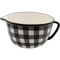 Neuetischkultur Rührschüssel Rührschüssel 2,7 Liter Squares, Keramik, (Stück, 1-tlg), Salatschüssel