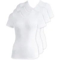 Schöller Unterhemd 3er Pack Damen T-Shirt Unterhemd Baumwolle Superge (Packung, 3-St) -