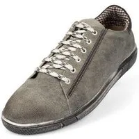 Maddox Leder Trachtenschuhe 'Siegfried', Steingrau Sneaker
