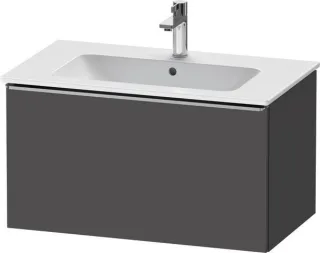 Duravit D-Neo Waschtischunterbau wandhängend Graphit Matt 810x462x440 mm - DE4262070490000 DE4262070490000