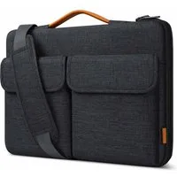 Inateck Laptop-Hülle Laptoptasche 14 Zoll 360° Schutz, 15,3'' MacBook Air M5/M4, mit abnehmbare und verstellbare Schultergurt