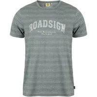 ROADSIGN australia T-Shirt Gravel (1, 1-tlg., 1) dezenter Schriftprint auf melierter Optik aus softem Material