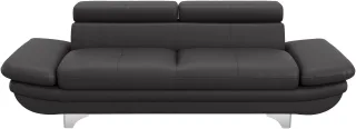 COTTA 3-Sitzer "Enterprise" Big-Sofa, mit Armteilverstellung & Kopfteilverstellung