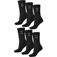 hummel Socken 6-er Set Sport Freizeit Basic Socken mit Logo (6-Paar, sportlich) BEQUEME BASIC SOCKEN MIT WINKELN