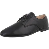 Ital-Design Vielseitige Elegante Schuhe für jeden Anlass Schnürschuh (89092082) Blockabsatz Schnürer in Schwarz