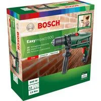 Schlagbohrmaschine EasyImpact 600 grün/schwarz, 600 Watt