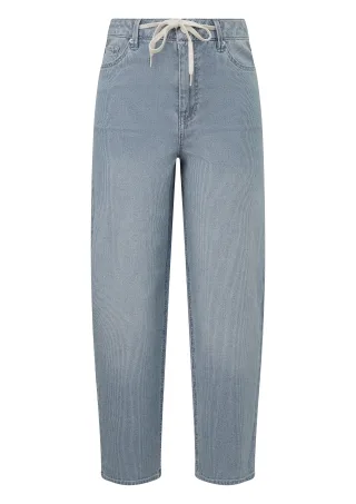 s.Oliver - Jeans-Hose blau/weiß - Gr. - 34