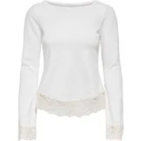 ONLY Langarmshirt ONLLive Love (1-tlg) Spitze
