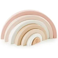 BIECO Stapelspielzeug Bieco Regenbogen Holz Reh Ella Baby