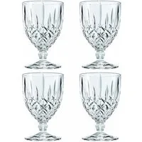 Nachtmann Gläser-Set Noblesse Kelchglas Groß 4er Set, Kristallglas