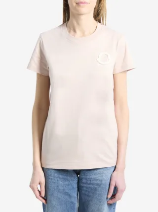T-Shirt mit gesticktem Logo