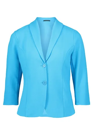 Betty Barclay - Jerseyjacke cyan blue - Gr. - 46