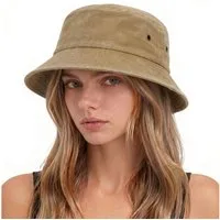 Zaewry Fischerhut Vintage Baumwoll-Anglerhut,Sommer Cap,Sommer Bucket Hat, Unisex faltbarer Anglerhut für Herren, Strand und Outdoor,mit UV-Schutz