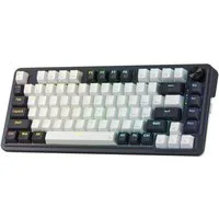 Redragon K673 PRO 75% Wireless Gasket RGB, 2,4 GHz/BT/kabelgebunden Gaming-Tastatur (3-Modus 81 Tasten Mechanische Tastatur mit Hot-Swap, rote Schalter)