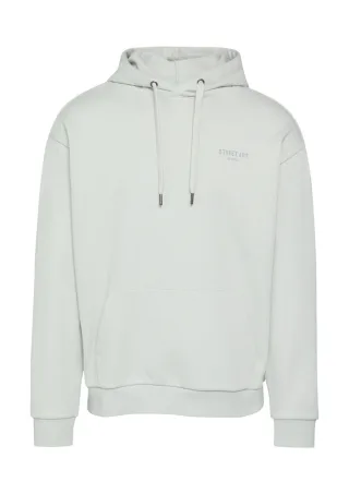 Q/S designed by - Hoodie mit Frontdruck grau - Gr. - L