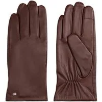 Tommy Hilfiger Lederhandschuhe ESSENTIAL FLAG LEATHER GLOVES mit Tommy Hilfiger Flagge