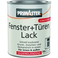 Primaster Tür- und Fensterlack Primaster Fenster + Türenlack 750 ml weiß