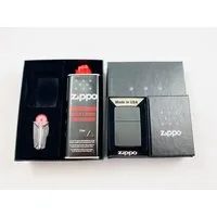 Zippo Feuerzeug schwarz matt Klassiker Sturm Feuerzeug Geschenkset black matte