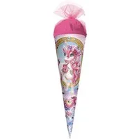 Roth Schultüte Roth Schultüte 50cm Einhorn Beauty rund Tüllverschluss